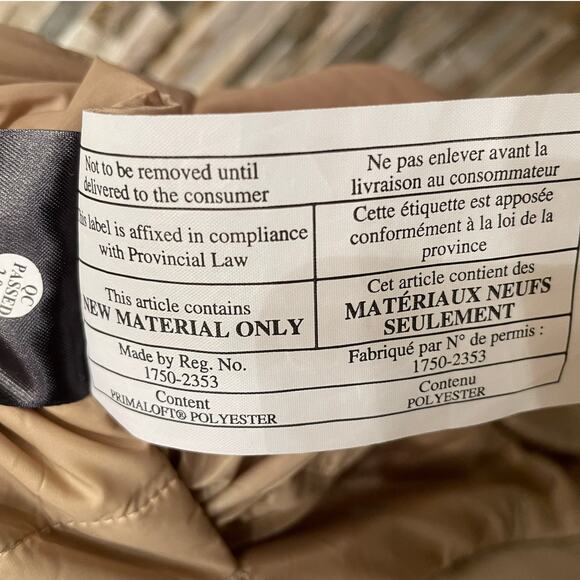 Lululemon 12 Non-Stop Bomber Jacket | Reversible Tan, Champagne Bronze, Sold Out - Picture 10 of 10